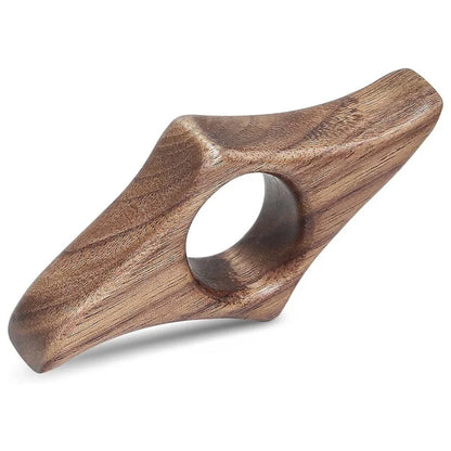 Solid Wood Thumb Book Support Book Page Holder Reading Finger Ring Page Clamp Convenient Bookmark School Office Supplies