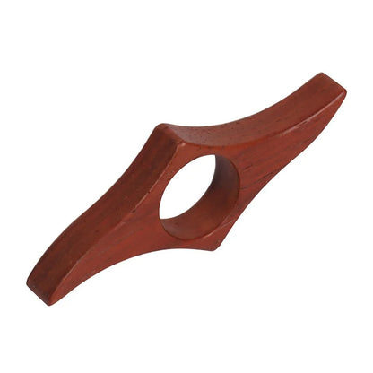 Solid Wood Thumb Book Support Book Page Holder Reading Finger Ring Page Clamp Convenient Bookmark School Office Supplies